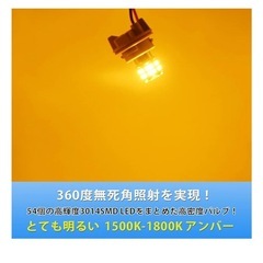S25 テールランプ、ブレーキランプS25 ダブルアンバー球の画像