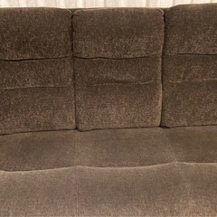 マナベインテリアハウス　三人掛けソファー　引き取り　　の画像
