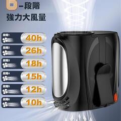 熱中症対策⭐️ベルトファン 腰掛け 扇風機 6段階風量6000mAh大容量 超軽量の画像