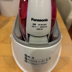 Panasonic  コードレススチームアイロン NI-WL402の画像