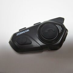 未使用 R16Pro JESIMAIK バイク インカム ブラック 通話 Bluetooth ヘッドセットの画像