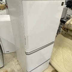  🌈福岡市内配送設置無料✨🌈シャープ SHARP 冷蔵庫（314L・どっちもドア） クリアシルバー プラズマクラスター冷蔵庫 SJ-PW31W-Sの画像