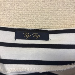 tiptop ボーダーカットソーの画像