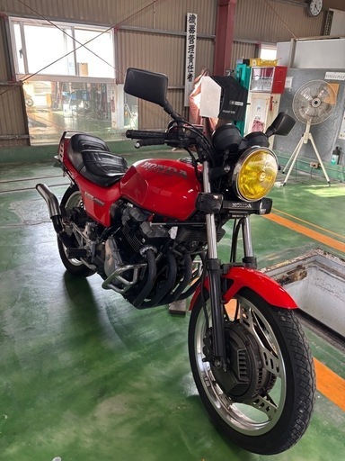 ホンダcbx550f 400cc登録