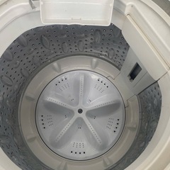  🌈福岡市内配送設置無料✨🌈LIMLIGHTリムライト 4.5kg全自動洗濯機 RHT-045W ステンレス槽 簡単操作パネルの画像