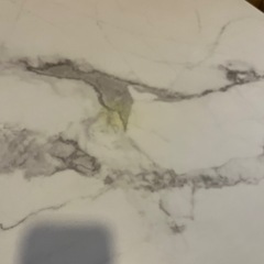 大理石風8角形ローテーブルの画像