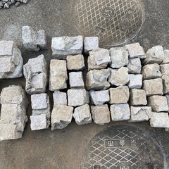 U字溝、平板、御影石ピンコロの画像