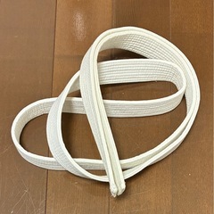 合気道着サイズ1 、白帯、橙帯の画像