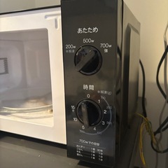 ★★電子レンジ　Haier JM-17H     　の画像