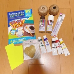 画用紙 絵の具 ステッカー 工作 図工　DIY　の画像