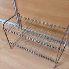 シンク下収納　キッチン【ニトリ】収納　キッチン シンク下ワイヤーラックの画像