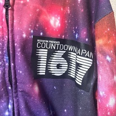 COUNTDOWN JAPAN 総柄パーカーの画像