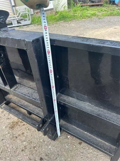 ?【中古 建機バケット｜取付金具付き・しっかりした作り】