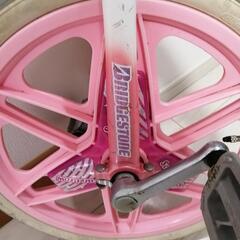 大幅値下げしました!１輪車ブリジストン18インチバンク無しの画像