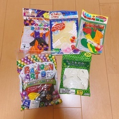 風船 オーナメント 飾り付け リボン 工作セット まとめ売りの画像