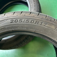 【中古タイヤ】2本　KENDA　205/50R17 2024年製の画像