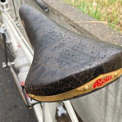 札幌■Panasonic TANGE1 / ロードレーサー■ Cr-mo 520㎜ ヴィンテージ昭和自転車 サンツアー SUPERBE PRO ■セラサンマルコ ロールスの画像