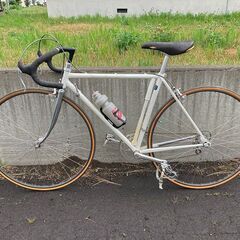 札幌■Panasonic TANGE1 / ロードレーサー■ Cr-mo 520㎜ ヴィンテージ昭和自転車 サンツアー SUPERBE PRO ■セラサンマルコ ロールスの画像