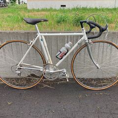 札幌■Panasonic TANGE1 / ロードレーサー■ Cr-mo 520㎜ ヴィンテージ昭和自転車 サンツアー SUPERBE PRO ■セラサンマルコ ロールスの画像