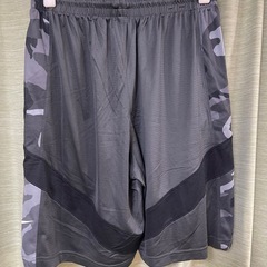 NIKE ナイキ バスケパンツ バスパン ハーフパンツ ショートパンツ　DRI-FIT グレー　サイズL  NIKE ナイキの画像