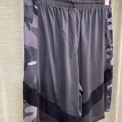 NIKE ナイキ バスケパンツ バスパン ハーフパンツ ショートパンツ　DRI-FIT グレー　サイズL  NIKE ナイキの画像