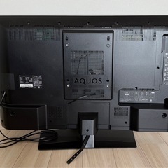 【無料配送可能】保証付き！SHARP 43インチ4K液晶テレビの画像