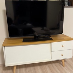 【無料配送可能】保証付き！SHARP 43インチ4K液晶テレビの画像