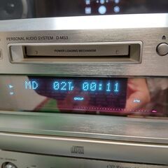 USB/CD/MD/FM/AM/AUX/OPT光  デノン DENON D-MS3　近隣配送無料の画像