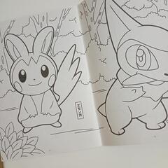 受渡調整中【未使用】ポケモンぬりえの画像
