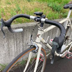 札幌■ 片倉シルク / ロードレーサー■ Cr-mo 500㎜ ヴィンテージ昭和自転車 SHIMANO600 SIS ■ チネリ Katakura SILKの画像