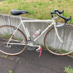 札幌■ 片倉シルク / ロードレーサー■ Cr-mo 500㎜ ヴィンテージ昭和自転車 SHIMANO600 SIS ■ チネリ Katakura SILKの画像