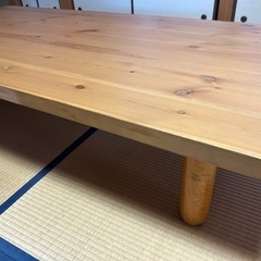 一枚板座卓の画像