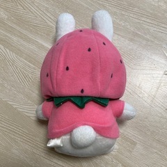 うさずきん ★ いちご コスチューム ぬいぐるみ　希少の画像