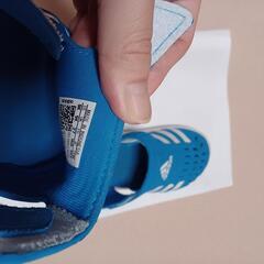 ａｄｉｄａｓサンダル16cmの画像