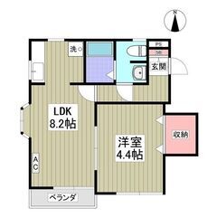 EO✨初期費用5万円♪敷金ゼロ、礼金ゼロ、仲介手数料ゼロ💞南向き...