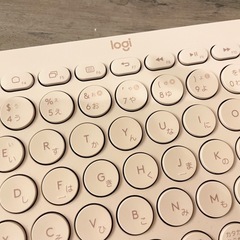 【超良品】logicool ワイヤレスキーボード　Bluetoothの画像