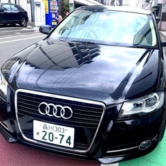 Audi A3 ブラック エンジン始動問題なしの画像