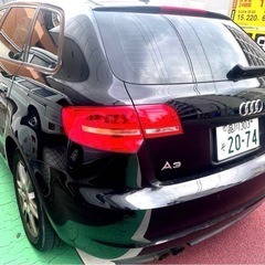 Audi A3 ブラック エンジン始動問題なしの画像