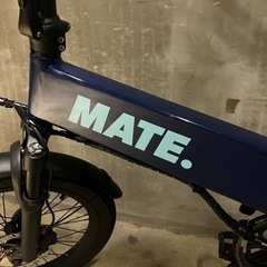 MATE FUSION 大人気E-BIKE フェンダー前後付 激安価格の画像