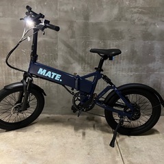 MATE FUSION 大人気E-BIKE フェンダー前後付 激安価格の画像
