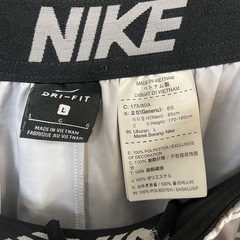 NIKE ナイキ ハーフパンツ ショートパンツ　グレー　サイズ L DRI-FIT の画像