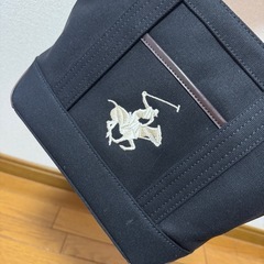 POLO トートバッグ 黒の画像