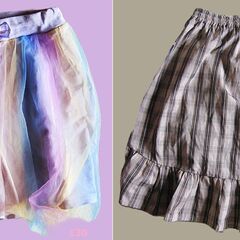 子供服☆スカート類（１２０・１３０）５点の画像