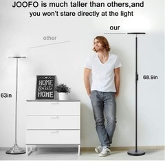 JOOFO LEDフロアランプ 3色温度 調光機能の画像