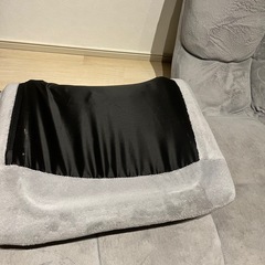 【中古美品】2人掛け座椅子 180度平たくすることも可能‼️の画像