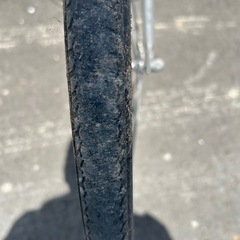 R34　ブリヂストン  NU604 JH4G エブリッジ EBRIDE 26インチ 自転車　シルバー色　学生さん ママチャリ お買い物 現状の画像