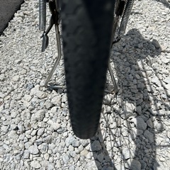 R34　ブリヂストン  NU604 JH4G エブリッジ EBRIDE 26インチ 自転車　シルバー色　学生さん ママチャリ お買い物 現状の画像