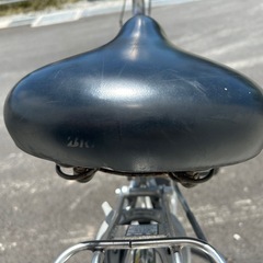R34　ブリヂストン  NU604 JH4G エブリッジ EBRIDE 26インチ 自転車　シルバー色　学生さん ママチャリ お買い物 現状の画像