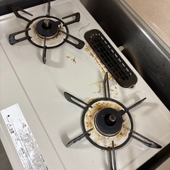 Rinnai 2口コンロ グリル付き の画像