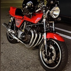 gpz400f fx仕様　カフェレーサーの画像